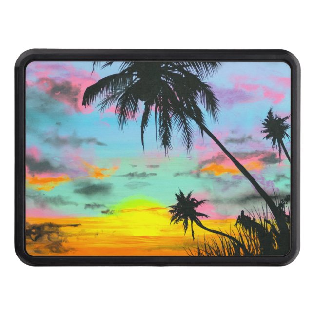 5 Oclock Somewhere Trailer Hitch Cover (Front)