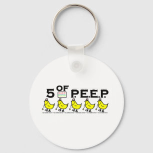 5 of P.E.E.P. Keychain