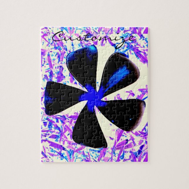 5 petal pinwheel flower Thunder_Cove Jigsaw Puzzle (Vertical)