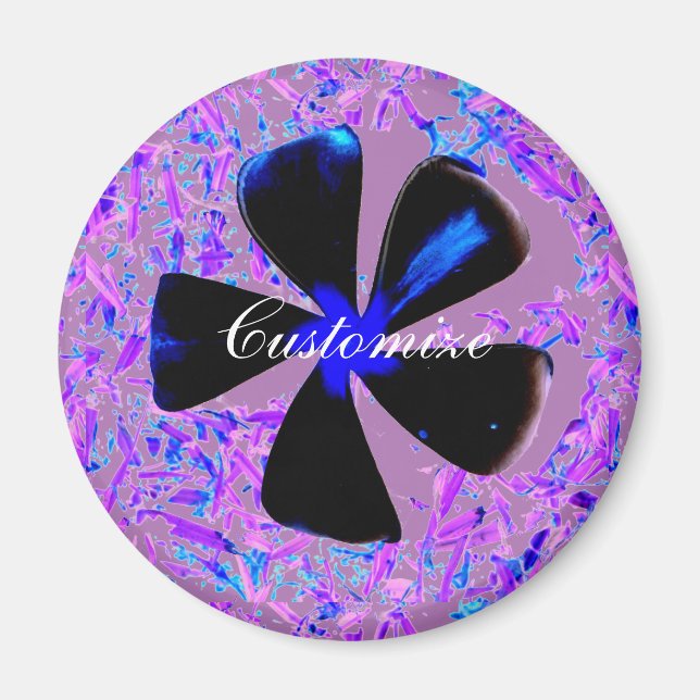 5 petal pinwheel flower Thunder_Cove Magnet (Front)