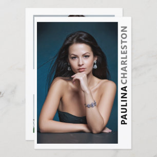 5 Photo 2 Sided Model Actor Pro 5.5x7.5 Template