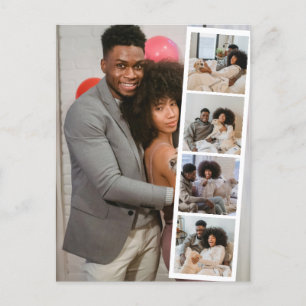 5 Photo Booth Modern Personalized Postcard