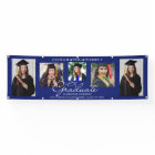 5 Photo Collage Congratulations Graduate 2024 Blue