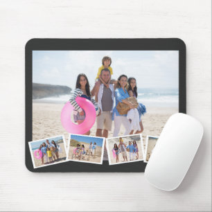 5 Photo Collage Template Personalized Mouse Pad