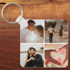 5 Photo Custom Collage Personalized Keychain
