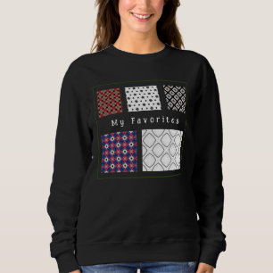5-Photo Template: “My Favourites” Use Your Photos  Sweatshirt