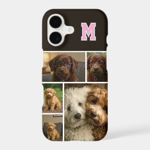 5 Photos et Collage personnalisé avec monogramme
