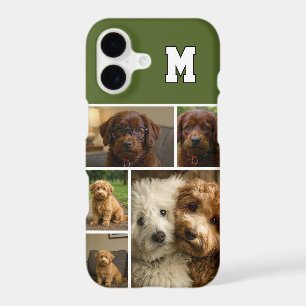 5 Photos et Collage personnalisé avec monogramme