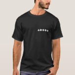 5 Platonic Solids Math Mathematics Geometry Elemen T-Shirt<br><div class="desc">5 Platonic Solids Math Mathematics Geometry Elements</div>