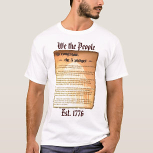 5 Pledges Glenn Beck shirt