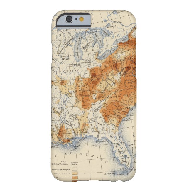 5 Population 1820 Case-Mate iPhone Case (Back)