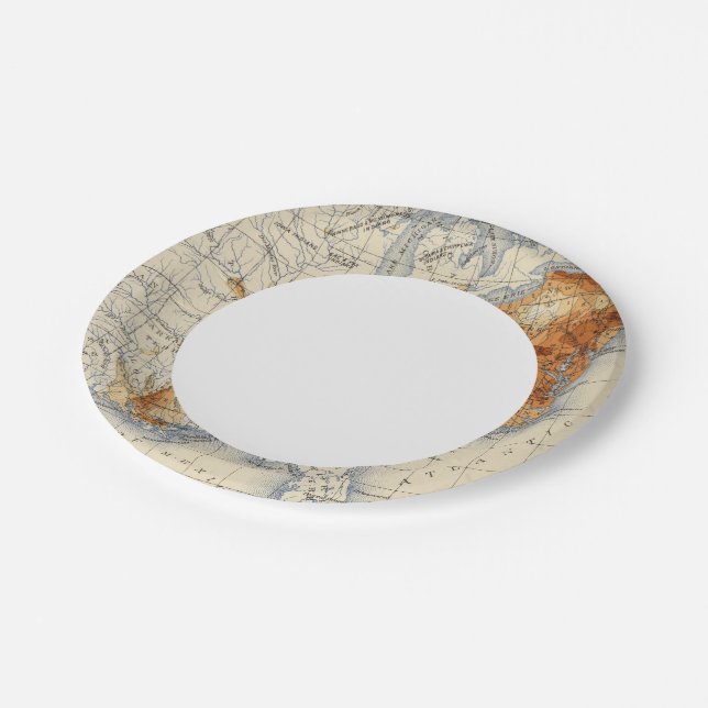 5 Population 1820 Paper Plate (Angled)