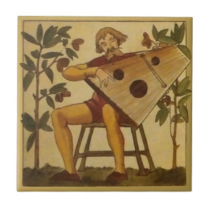 #5 Repro Copeland Medieval Minstrels Music Theme Tile