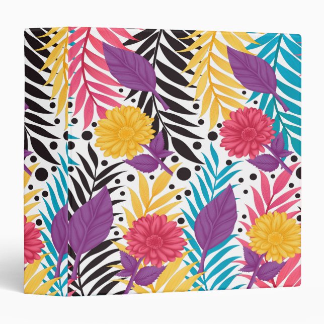 5-Ring Binders | Custom 3-Inch Card Binders (Front/Spine)