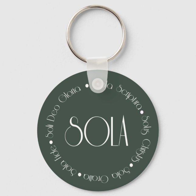 5 Solas Keychain (Front)
