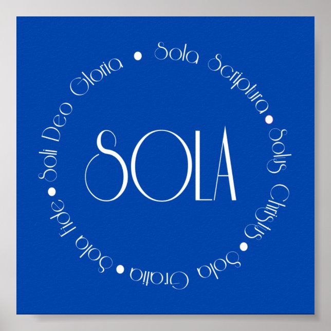 5 Solas Poster (Front)