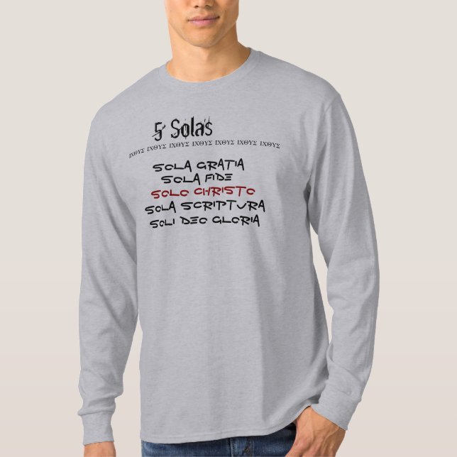 5 Solas v.2 T-Shirt (Front)