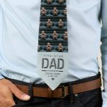 5 STAR DAD Modern Cool 2 Photo Father's Day Tie<br><div class="desc">Send Love to your 5 Star DAD with this custom text and favourite photo collage tie,  a perfect simple yet personal Father's Day gift in cool,  sporty typography.</div>