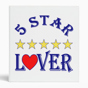 5 Star Lover (Blue) Binder