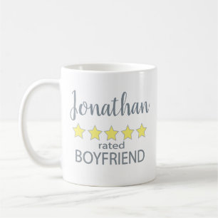 5 Star Rated Boyfriend Coffee Mug