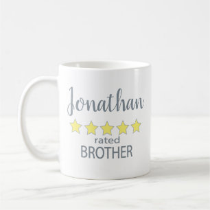 5 Star Rated Brother Coffee Mug