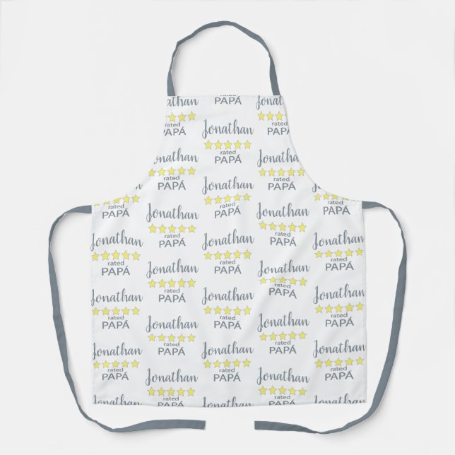 5 Star Rated Papá Apron (Front)