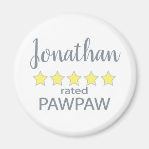 5 Star Rated Pawpaw Magnet
