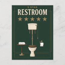 5 Star Restroom Luxury Hotel Bathroom Humour