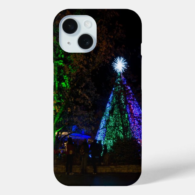 5 Story SDC Tree Night iPhone Case (Back)