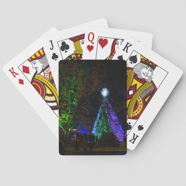 5 Story Sdc Tree Night Playing Cards (Back)