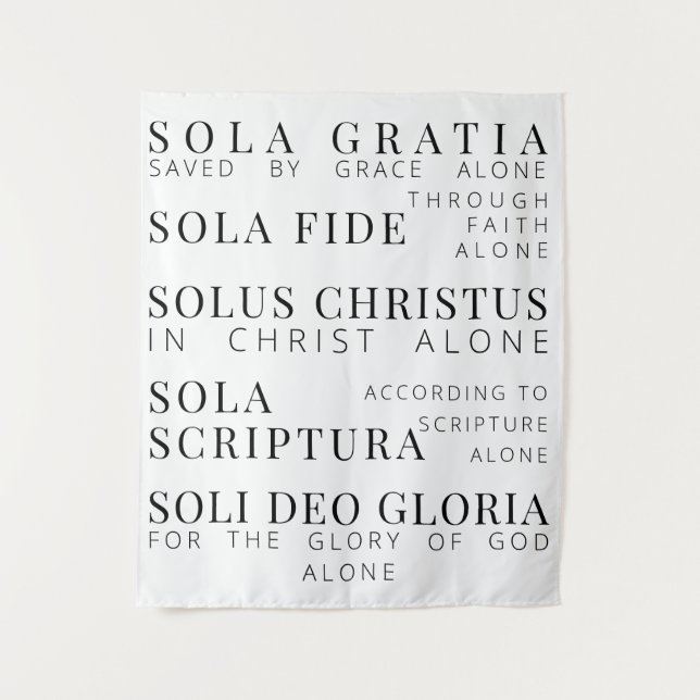 5 Tapisserie Solas Reformation (Devant)