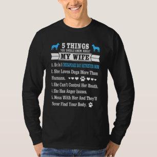 5 Things About My Wife  Chesapeake Bay Retriever T-Shirt