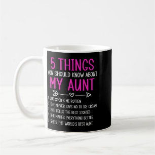 5 Things Should Know About Aunt Niece Coffee Mug