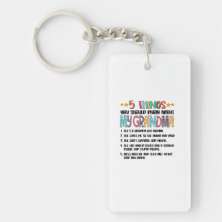 5 Things You Should Know About My Grandma Hallowee Keychain