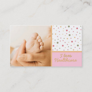 5 Toes Business Card