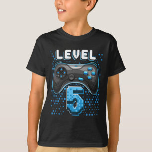 5 Video Game Controller 5th Birthday Gamer Gift Bo T-Shirt