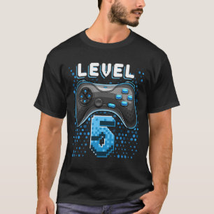 5 Video Game Controller 5th Birthday Gamer Gift Bo T-Shirt