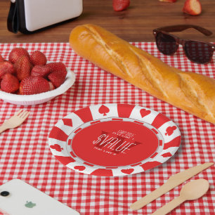 5 Ways to Personalize Your Classic Poker Chip Paper Plate