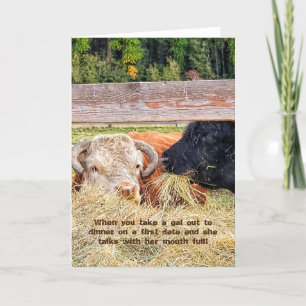 5"x7" Folded Card    First Date