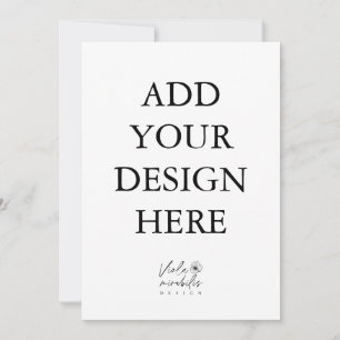 5"x7" Portrait Card Printing