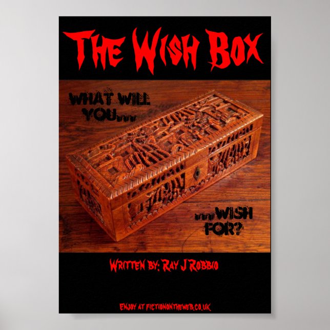 5"x7" Poster - The Wish Box (Front)