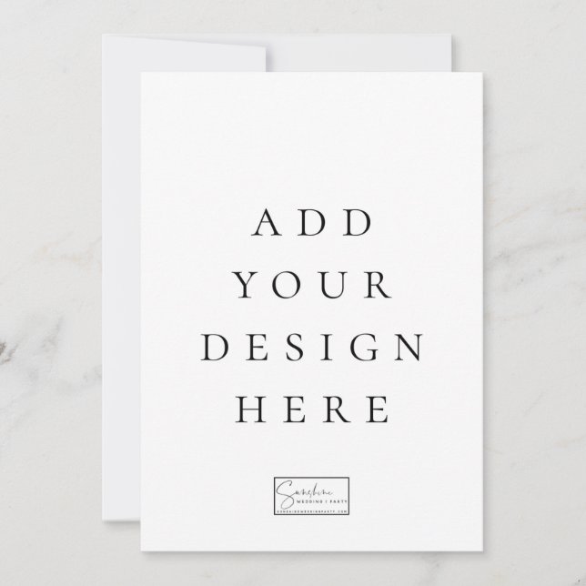5"x7" Vertical Cards (Front)