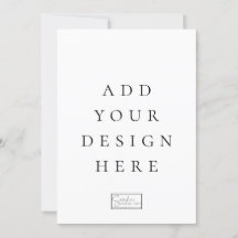 5"x7" Vertical Cards