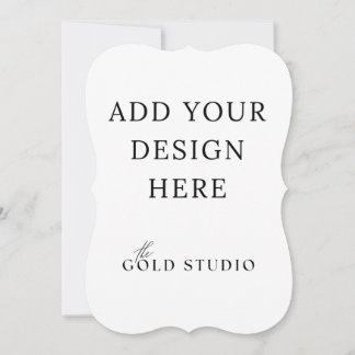 5 x 7 Double Sided Invitation Template Portrait