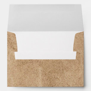5 x 7 Enveloppe d'adresse de retour papier pour em