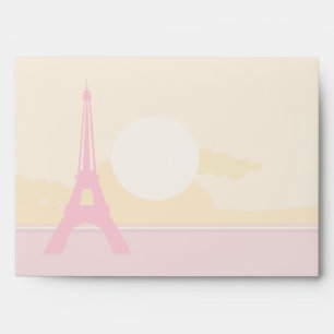 5 x 7 Enveloppe Option 1 Amoureux à Paris