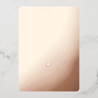 5" x 7" Foil Invitation