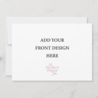 5 x 7 Invitation paysage