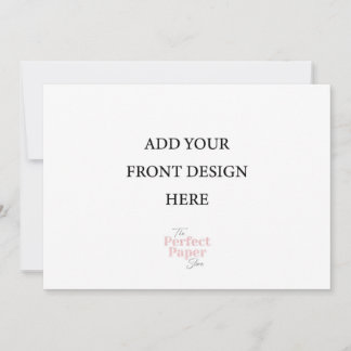 5 x 7 Invitation paysage