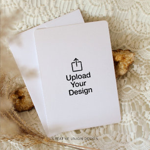 5 x 7 Invitation, Rounded Corner Custom Printed Invitation